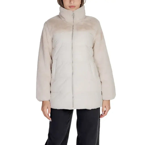 Only Giubbotto Donna - beige / M - Abbigliamento Giubbotti