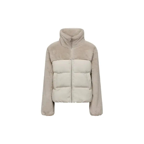 Only Giubbotto Donna - beige / S - Abbigliamento Giubbotti