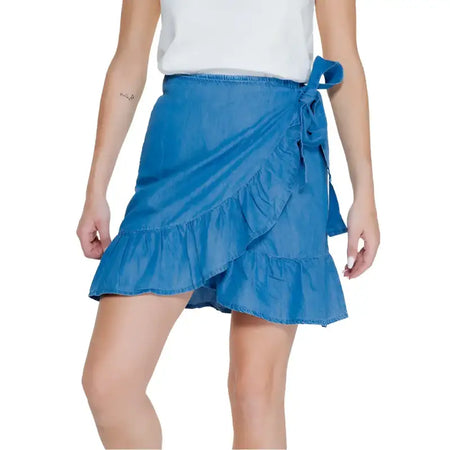 Only Gonna Donna - blue / S - Abbigliamento Gonne