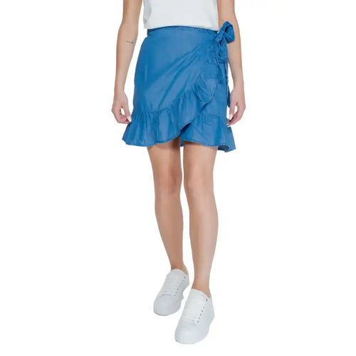 Only Gonna Donna - blue / S - Abbigliamento Gonne