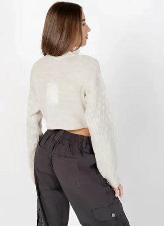 Only Maglia Donna - beige / L - Abbigliamento Maglie