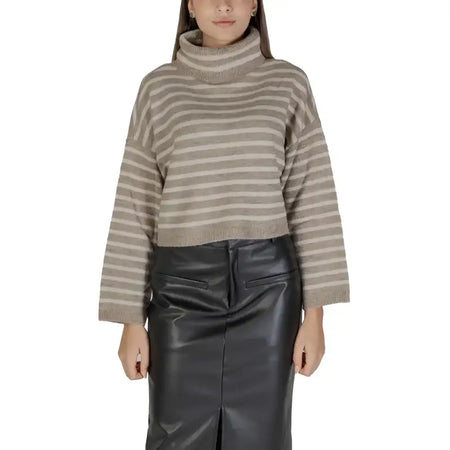 Only Maglia Donna - beige / M - Abbigliamento Maglie