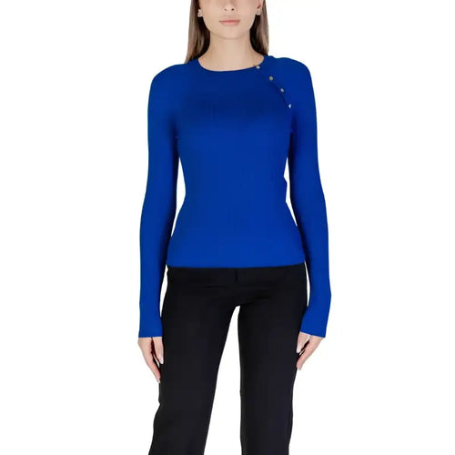 Only Maglia Donna - blue / L - Abbigliamento Maglie