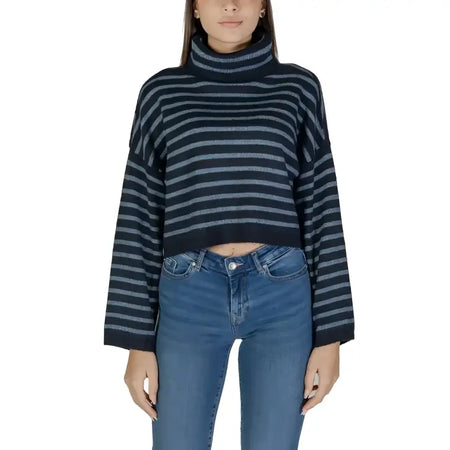 Only Maglia Donna - blue / S - Abbigliamento Maglie