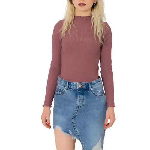 Only Maglia Donna - bordeaux / XS - Abbigliamento Maglie