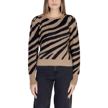 Only Maglia Donna - brown / S - Abbigliamento Maglie
