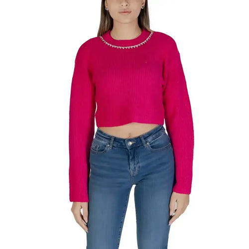 Only Maglia Donna - fuchsia / M - Abbigliamento Maglie