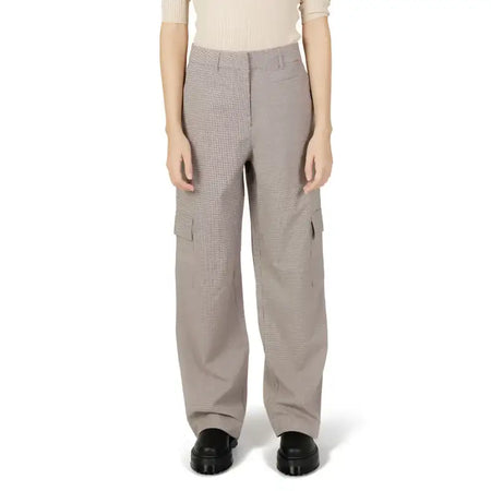 Only Pantaloni Donna - beige / 36_32 - Abbigliamento Pantaloni