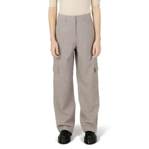 Only Pantaloni Donna - beige / 36_32 - Abbigliamento Pantaloni