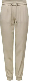 Only Pantaloni Donna - beige / 42_34 - Abbigliamento Pantaloni