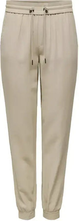 Only Pantaloni Donna - beige / 42_34 - Abbigliamento Pantaloni