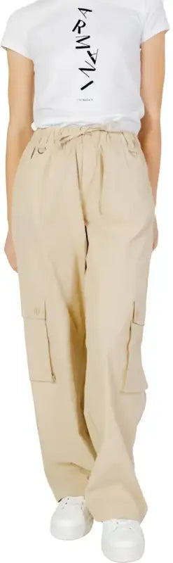 Only Pantaloni Donna - beige / M_32 - Abbigliamento Pantaloni