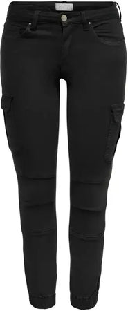 Only Pantaloni Donna - black / 36_30 - Abbigliamento Pantaloni