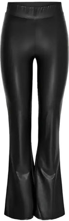 Only Pantaloni Donna - black / S - Abbigliamento Pantaloni