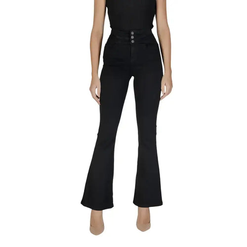 Only Pantaloni Donna - black / W27_L32 - Abbigliamento Pantaloni