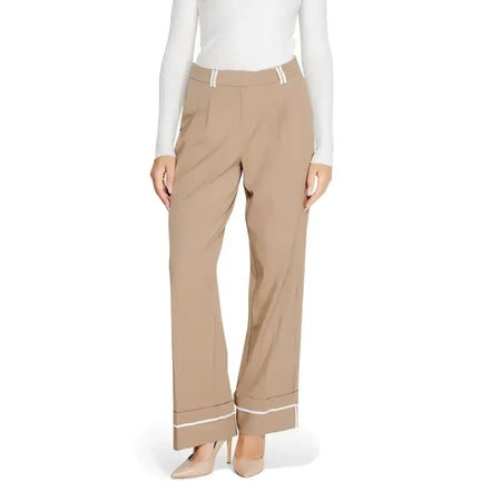 Only Pantaloni Donna - brown / W38_L32 - Abbigliamento Pantaloni