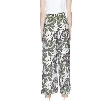 Only Pantaloni Donna - green / M - Abbigliamento Pantaloni