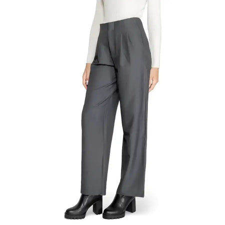 Only Pantaloni Donna - grey / 36_32 - Abbigliamento Pantaloni