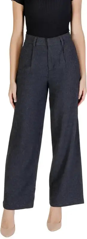 Only Pantaloni Donna - grey / 36_32 - Abbigliamento Pantaloni