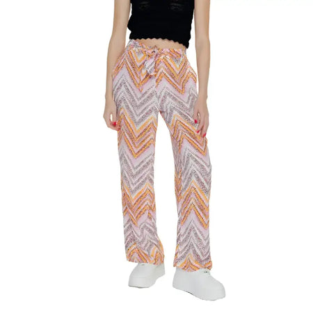 Only Pantaloni Donna - pink / 36 - Abbigliamento Pantaloni