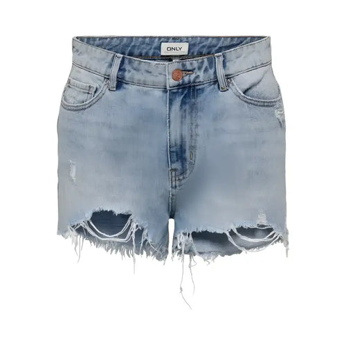 Only Shorts Donna - blue / L - Abbigliamento Shorts
