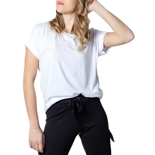 Only T-Shirt Donna - white / XS - Abbigliamento T-shirt