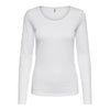 Only T-Shirt Donna - white / XS - Abbigliamento T-shirt