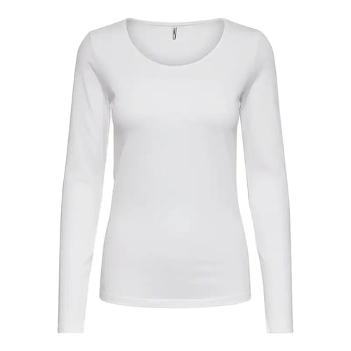 Only T-Shirt Donna - white / XS - Abbigliamento T-shirt