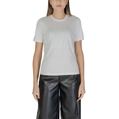 Only T-Shirt Donna - white / XS - Abbigliamento T-shirt