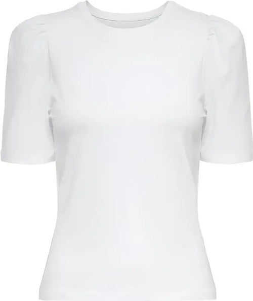 Only T-Shirt Donna - white / XS - Abbigliamento T-shirt