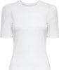 Only T-Shirt Donna - white / XS - Abbigliamento T-shirt