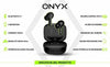 ONYX Auricolari Bluetooth wireless, 4 microfoni, controlli touch, compatibile con Android, iOS, iPhone, PC, TV, PS5 Elettronica/Cuffie auricolari e accessori/Cuffie/Cuffie In-Ear Grow Up - Casoria, Commerciovirtuoso.it