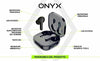 ONYX Auricolari Bluetooth wireless, 4 microfoni, controlli touch, compatibile con Android, iOS, iPhone, PC, TV, PS5 Elettronica/Cuffie auricolari e accessori/Cuffie/Cuffie In-Ear Grow Up - Casoria, Commerciovirtuoso.it