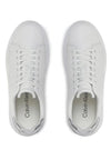 calvin klein Sneakers RAISED CUPSOLE LACE UP LTH BT da donna