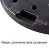 Base in plastica per ombrellone palo laterale marmette quadrate da riempire