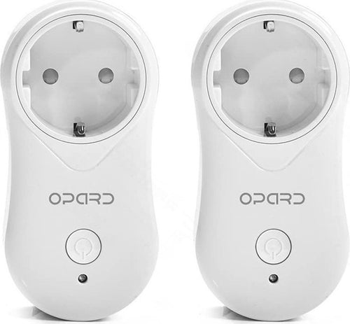 Opard presa intelligente Wi-Fi Smart Plug Amazon Alexa per l' espansione del tuo Smart Home Systems (2 Pack), Bianco