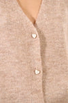 Cardigan lavorato in maglia