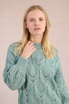 Pullover lavorato in maglia