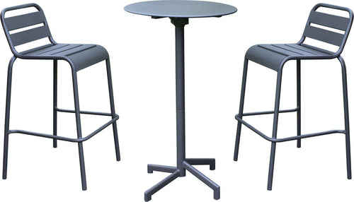 OPERA---set-tavolo-in-metallo-cm-tondo-60x102-h-con-2-sedute-Grigio-scuro-Milani-Home