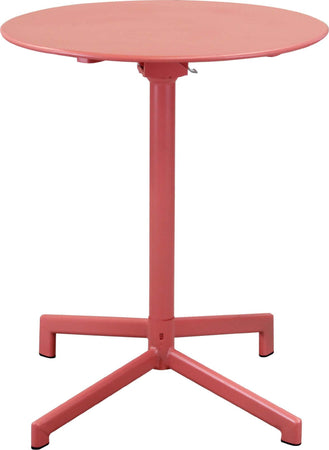 OPERA---tavolo-da-giardino-in-metallo-diametro-60-Rosso-Corallo-Milani-Home