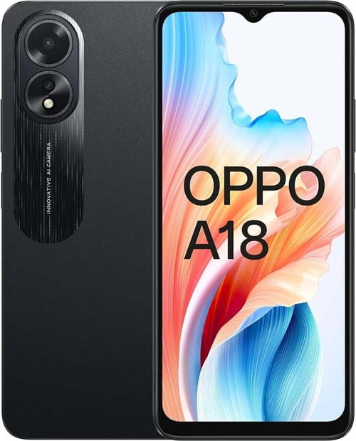 Oppo-A18-4+128gb-6.56-glowing-black-tim