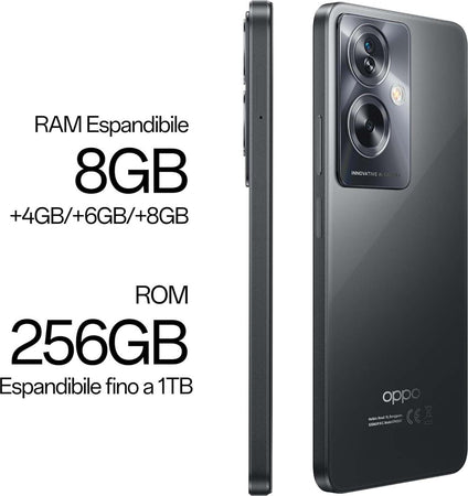 Oppo-A79-4+128gb-6.72-Mistery-Black-5g-ita
