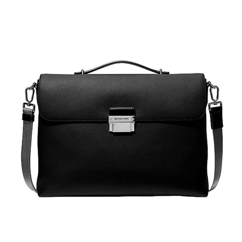 MICHAEL KORS marsupi alla moda - uomo uomo michael kors - pushlock brfcase - nero da uomo