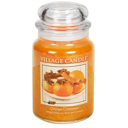 Candele profumate "Village Candle" profumatore per ambienti, Giara in vetro 730 gr, 26 once