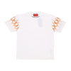 VISION OF SUPER Maglietta Uomo Flames Tee Off White/orange da uomo