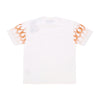 VISION OF SUPER Maglietta Uomo Flames Tee Off White/orange da uomo