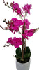 Orchidea artificiale fucsia con vaso decorazione natalizia per interno h 50 cm Casa e cucina/Decorazioni per interni/Addobbi e decorazioni per ricorrenze/Decorazioni natalizie/Ghirlande e corone MagiediNatale.it - Altamura, Commerciovirtuoso.it