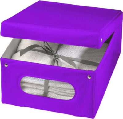 ORDINETT---SCATOLA-LARGE-FASHION-50X40X25cm-VIOLA