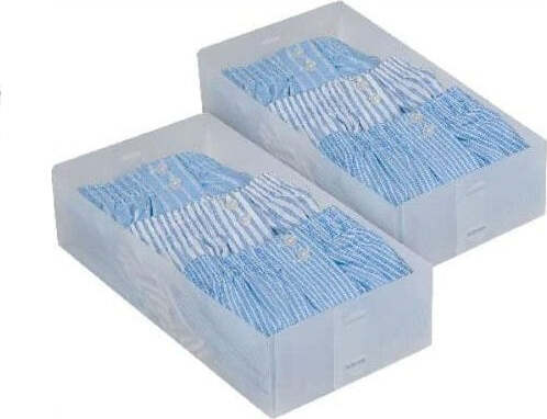 ORDINETT---SET-2-DIVISORI-PER-CASSETTI-MEDIUM-TRASPARENTI-30.5X15.5X7.5-CM