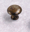 ORECA---1-POMOLO-TONDO-IN-LAMIERINO-DI-OTTONE-PATINATO-PULITO-25X21mm